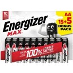 Energizer Max AA 20ks E303329900 – Zboží Živě
