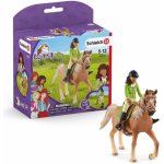 Schleich 42542 Sarah s pohyblivými klouby na koni – Hledejceny.cz