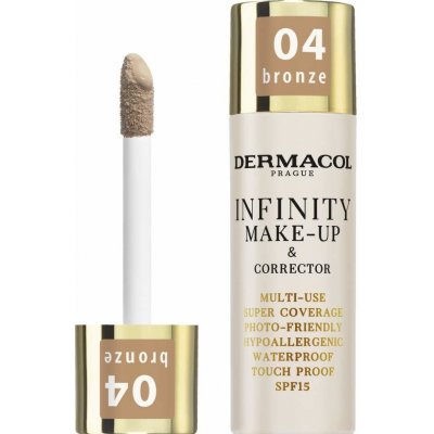 Dermacol Infinity make-up&korektor č.04 bronze 20 g