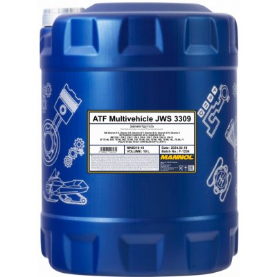 Mannol 8218 O.E.M. Multivehicle JWS 3309 10 l – Zbozi.Blesk.cz