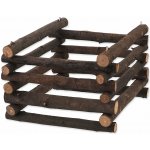 Small Animals Natural dřevěný Seník 15 x 11 x 15 cm – Zboží Dáma