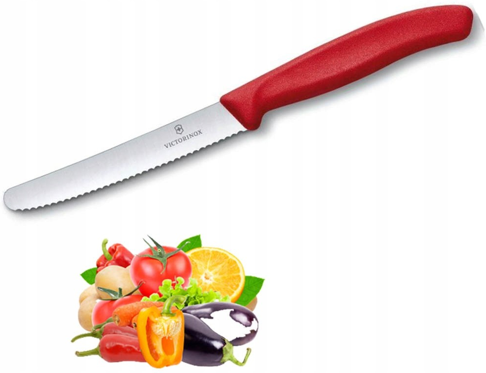 Victorinox Nůž na zeleninu 6.7831 červený 11 cm