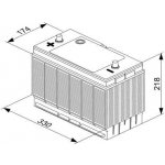Bosch T3 12V 105Ah 800A 0 092 T30 500 – Zboží Mobilmania