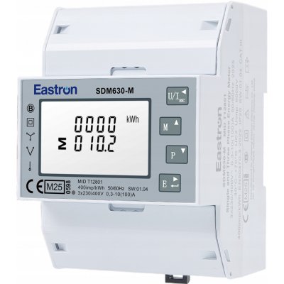 Třífázový elektroměr EASTRON SDM630M Modbus – Hledejceny.cz