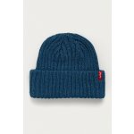 Levi's Indigo Ribbed Beanie tmavě modrý – Hledejceny.cz