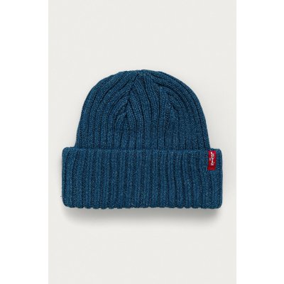 Levi's Indigo Ribbed Beanie tmavě modrý – Hledejceny.cz