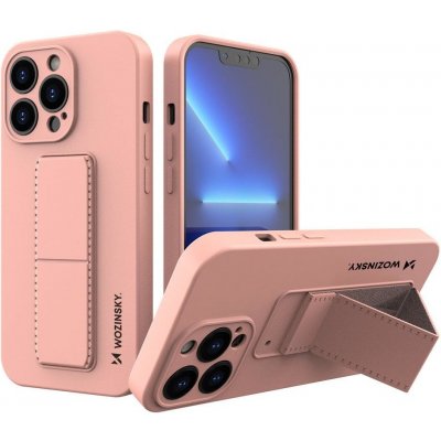Pouzdro Wozinsky Kickstand Case Apple iPhone 12 PRO pink