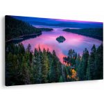 Obraz - Jezero Tahoe, Sierra Nevada, Kalifornie, USA, jednodílný 120x80 cm – Hledejceny.cz