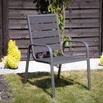 Patio zahradní křeslo Solar 59847 Antracitové – Hledejceny.cz