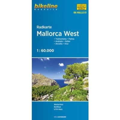 Bikeline Radkarte Mallorca West