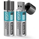 ColorWay AA 1200mAh USB 2ks BATCW0001 – Zboží Živě