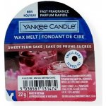 Yankee Candle Sweet Plum Sake vonný vosk do aromalampy 22 g – Zboží Mobilmania