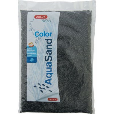 Zolux Aquasand Color ebenově černý 12 kg – Hledejceny.cz