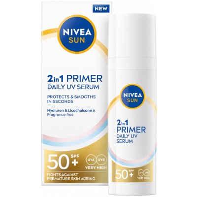 Nivea Pleťové sérum 2v1 SPF 50+ 30 ml – Zbozi.Blesk.cz
