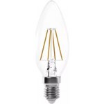 Emos Lighting LED žárovka Filament Candle 3,4W E14 teplá bílá – Hledejceny.cz