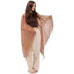 Sarong / šátek JALA / hnědý ornament I. – Hledejceny.cz