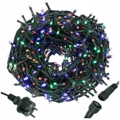 SPRINGOS LED světelný řetěz Mikro 31,5 m 500 LED IP44 studená bílá CL0525 – Hledejceny.cz
