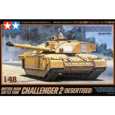 Tamiya British Main Battle Tank CHALLENGER 2 Desertised 1:48 – Sleviste.cz