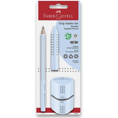 Faber Castell Grip 2001 Jumbo Sky Blue set 3 ks – Zboží Dáma