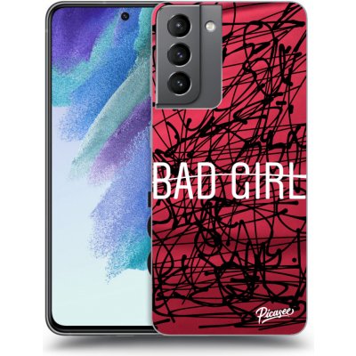 Pouzdro Picasee silikonové Samsung Galaxy S21 FE 5G - Bad girl černé – Zboží Mobilmania