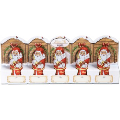 Lindt mini čokoládoví Mikulášci 5 x 10 g – Sleviste.cz