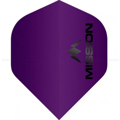 Mission Logo No2 mátově fialové standard 100 micron