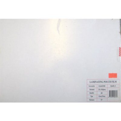 Laminovací folie A4 125mic lesklé 100ks lampoa4000125 – Zboží Mobilmania