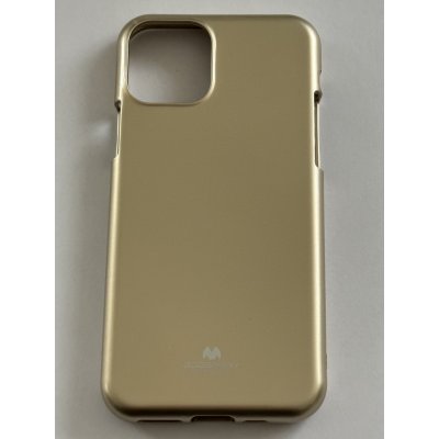 Pouzdro Goospery Jelly Case Apple iPhone 11 Pro zlaté – Zboží Mobilmania
