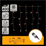 Aigostar LED Ven. ván. řetěz 400xLED/6W/230V/8 funkcí 20x0,4m IP44 teplá bílá B103031QB – Hledejceny.cz