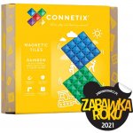 Connetix Rainbow Blue & Green Base Plate 2 ks – Zboží Dáma