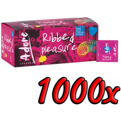 Pasante Adore Ribbed Pleasure 1000ks