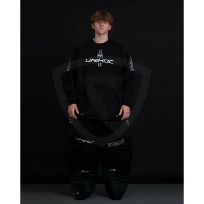 Unihoc Alpha Evolab Goalie Set Black-Silver – Zboží Dáma