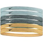 Nike Swoosh Sport Headbands 6P Šedý Vícebarevný – Hledejceny.cz