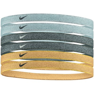 Nike Swoosh Sport Headbands 6P Šedý Vícebarevný – Hledejceny.cz