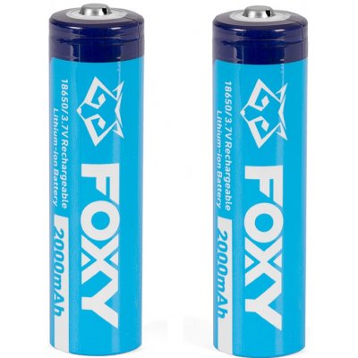 Foxy Li-Ion akumulátor 15C 2 ks 2000 mAh – Zboží Mobilmania