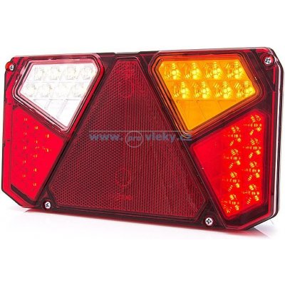 WAS Zadní svítilna LED PRAVÁ 7-PIN bajonet – Sleviste.cz