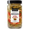 Tapas, předkrm a specialita Olymp Zelené olivy s papričkou 320 g