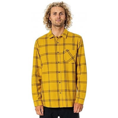 Rip Curl count flannel mustard