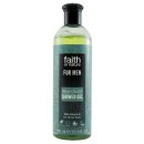 Sprchový gel Faith For Men přírodní sprchový gel BIO Modrý cedr 400 ml