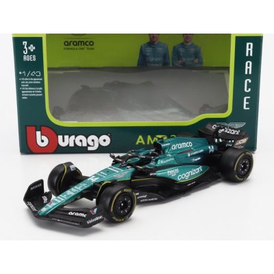 BBurago Model Aston Martin F1 AMR23 14 Fernando Alonso 2023 1:43 – Zboží Dáma