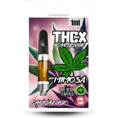 Cannazone THC-X Cartridge LIVE RESIN 1 ml Mimosa – Hledejceny.cz