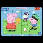 Trefl deskové Peppa Pig 32,5 x 23 cm 10 dílků – Hledejceny.cz