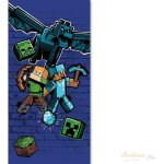 Jerry Fabrics osuška Minecraft Metro Art Survive 70 x 140 cm – Zbozi.Blesk.cz