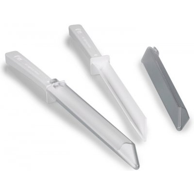 Špachtle LaboPlast PS bílé, bez pouzdra, hloubka 150 mm, balené jednotlivě, balení à 10 kusů – Hledejceny.cz