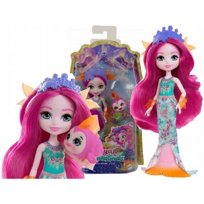 MATTEL EnchanTimals Royal se zvířátkem Maura Mermaid a Glide – Zboží Mobilmania