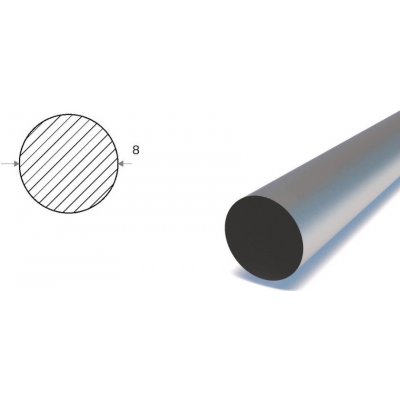 Kulatina 8 mm (S235) – Zboží Mobilmania