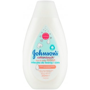 Johnson & Johnson Cottontouch mléko na tělo a tvář 300 ml