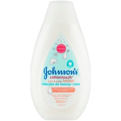 Johnson & Johnson Cottontouch mléko na tělo a tvář 300 ml