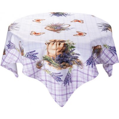 decoDoma Středový ubrus LEVANDULE 85x85 cm – Hledejceny.cz