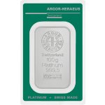 Argor-Heraus SA platinový slitek 100 g – Hledejceny.cz